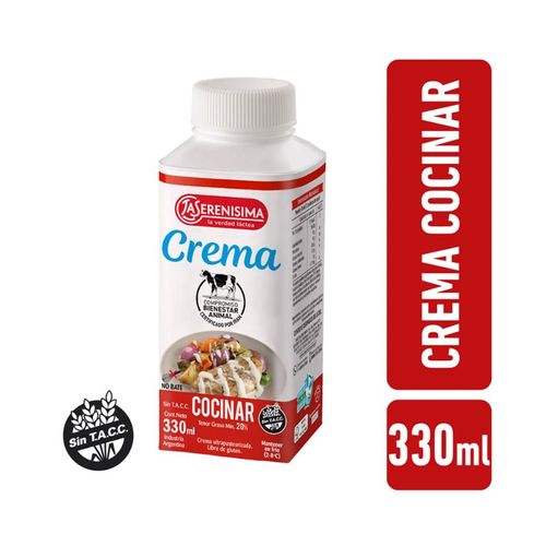 Crema La Serenísima Para Cocinar 330ml