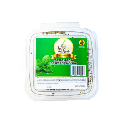 Albahaca Desecada Molida Los Rios x 50g