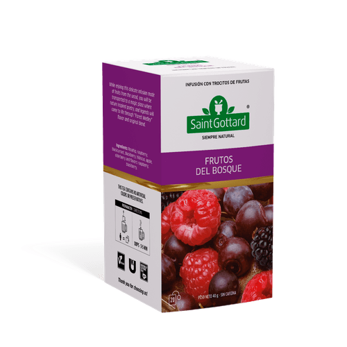 Té Frutos Del Bosque Saint Gottard x 20u