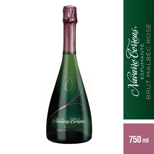 Champagne Navarro Correas Brut Malbec Rosé 750ml