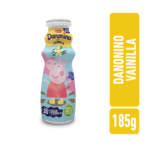 Alimento lácteo Danonino Bebible Vainilla 185g