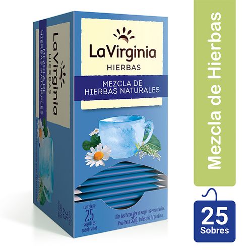 Té Mezcla de Hierbas La Virginia x 25u
