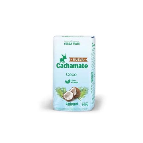 Yerba Mate Cachamate Sabor Coco 500g