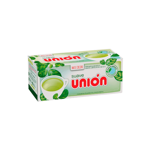 Mate Cocido Unión Diamantado Sin Ensobrar x 25Un
