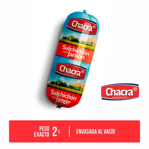 Salchichón con Jamón Chacra xKg