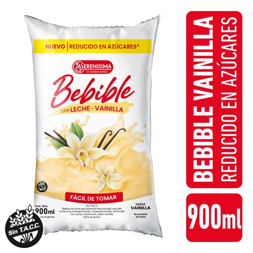 Bebible La Serenísima Vainilla 900ml