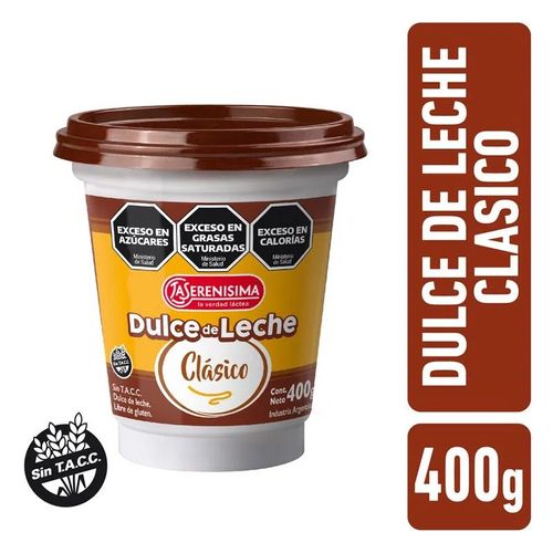 Dulce de Leche La Serenísima Clásico 400g