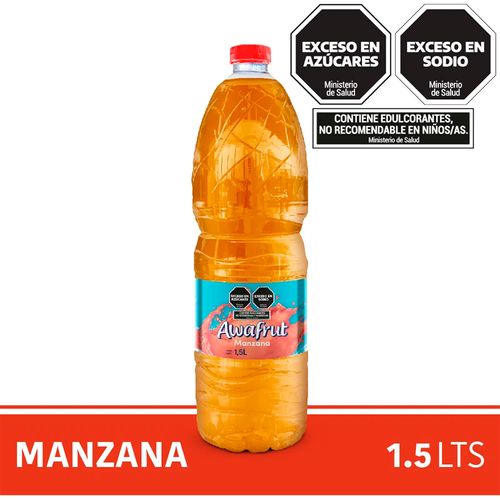 Agua Saborizada Awafrut Manzana 1.5L