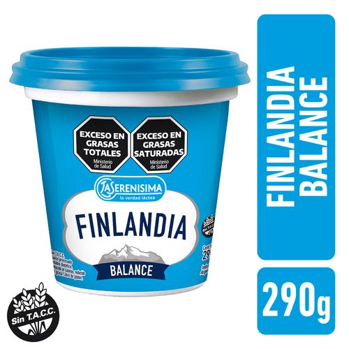 Queso Untable Finlandia Balance 290 gr