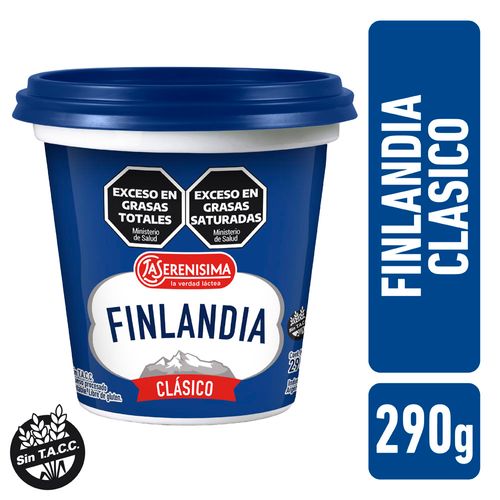 Queso Untable Finlandia Clásico 290g