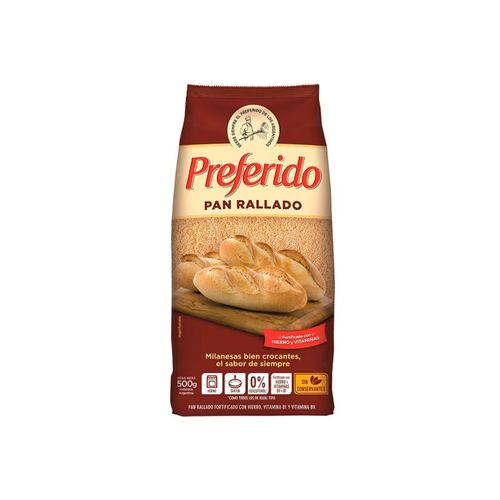 Pan Rallado Preferido Fortificado 500g