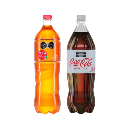 AGUA SAB MANZ+GAS COLA LI