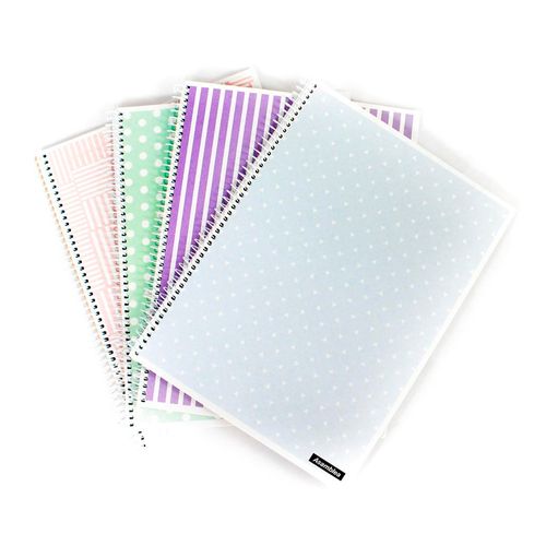 CUADERNO ESPIRAL RAYADO