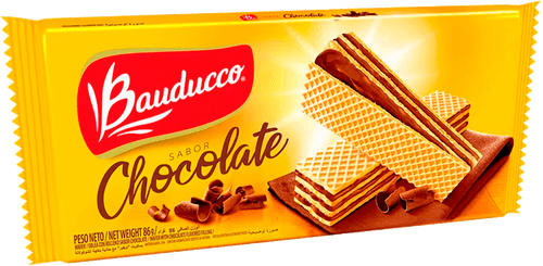 Obleas Bauducco Rellenas de Chocolate 78g