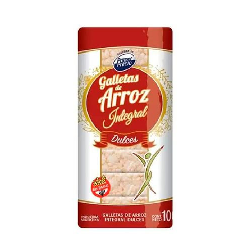 Galletas de Arroz Primer Precio Integral 100g
