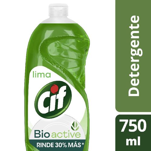 Detergente Bioactive Lima Botella