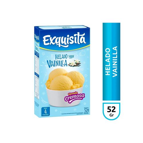 Helado Exquisita Sabor Vainilla 52g