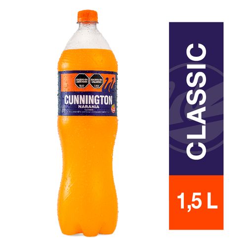 Gaseosa Cunnington Naranja 1.5L