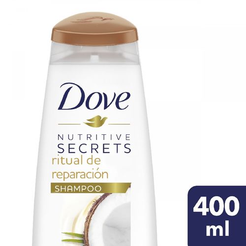 Shampoo Dove Ritual De Reparación Coco 400ml