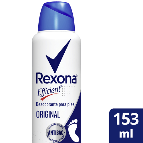 Desodorante Rexon Efficient Pedico Original Aerosol 153Ml