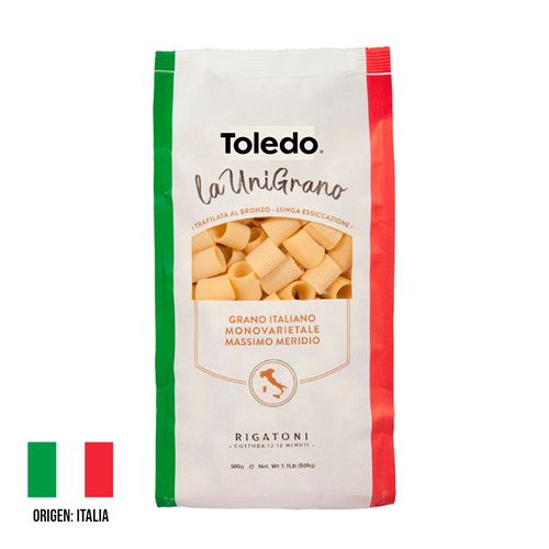 Fideos Toledo Rigatoni 500g
