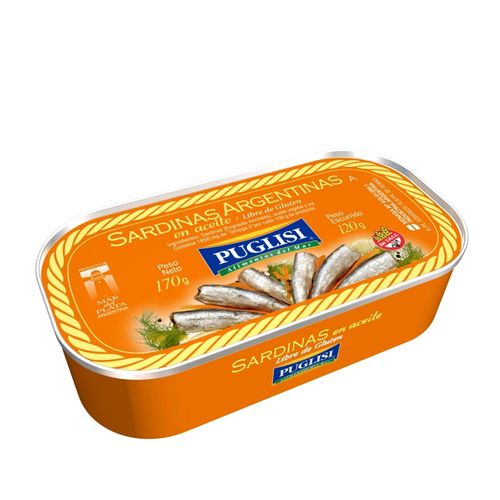 Sardinas Puglisi En Aceite 170g