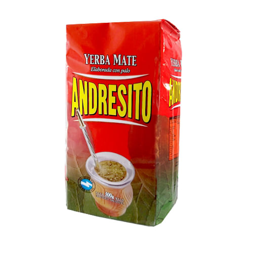 Yerba Mate Andresito con Palo 500g