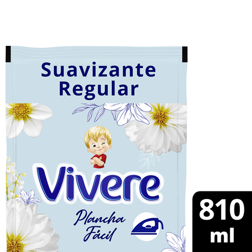Suavizante Vivere Plancha Fácil Explosión Floral 810ML