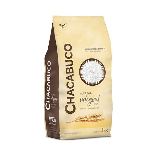 Harina Chacabuco Integral Fina 1Kg