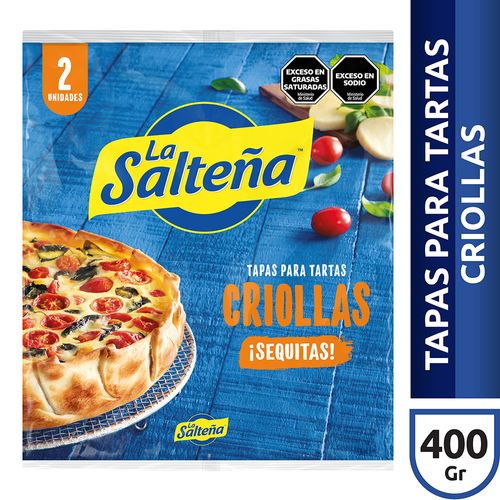 Tapa de Pascualina La Salteña Criolla 400g