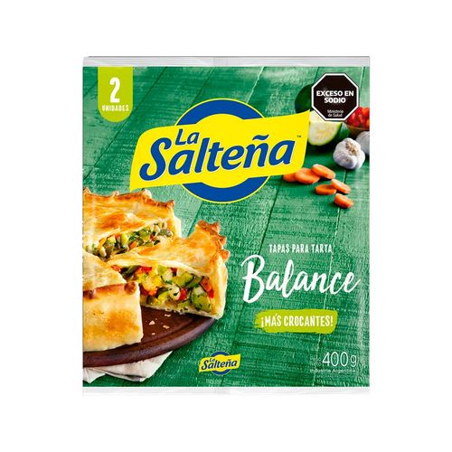 Tapa de Pascualina La Salteña Light 400g