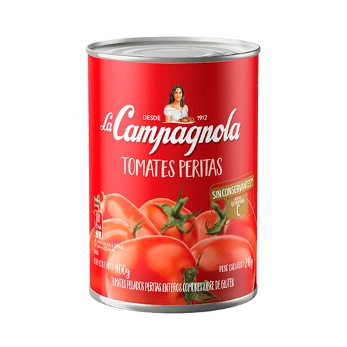 La Campagnola Tomate Pelados 400Grs