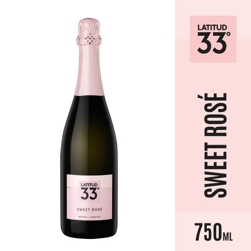 Espumante Latitud 33 Rosado Dulce 750ml