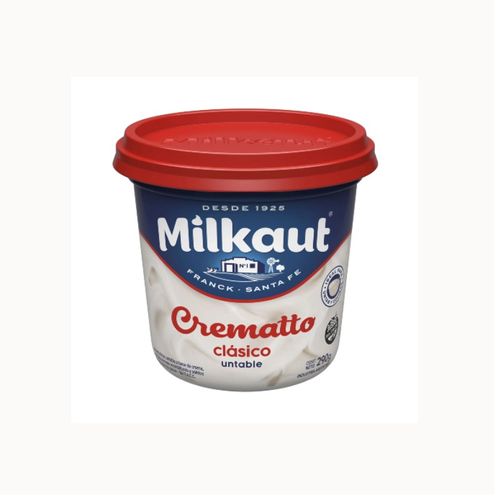 Queso Untable Milkaut Crematto 285g