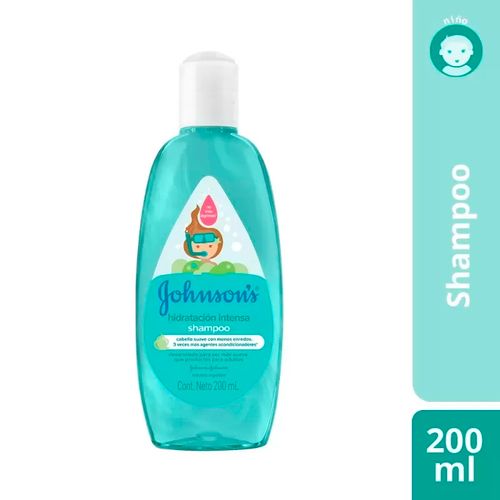 Shampoo Niños Johnson's Baby Hidratación Intensa 200Ml