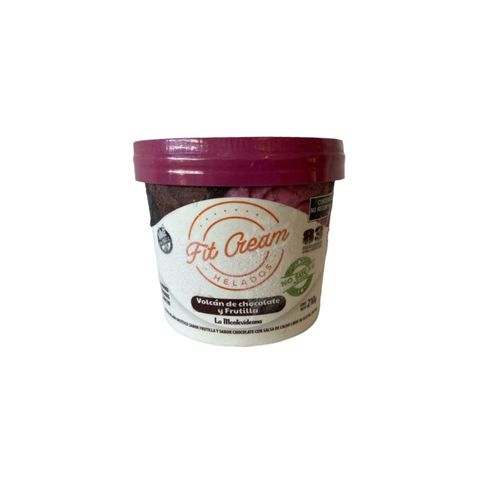 Copa Volcan La Montevideana Chocolate y Frutilla 210g