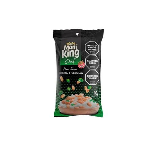 Maní King Sabor Crema y Cebolla 80g