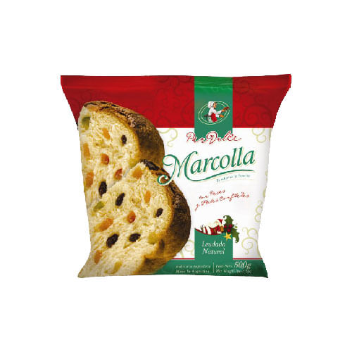 Pan Dulce Marcolla con Frutas 500g