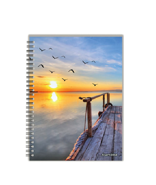 Cuaderno Asamblea Rayado Paisaje 22x29.7