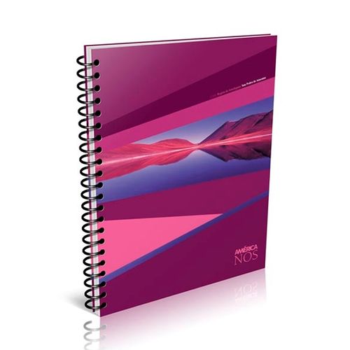 Cuaderno America Cuadriculado Espiral Terra 21x29 80Hojas