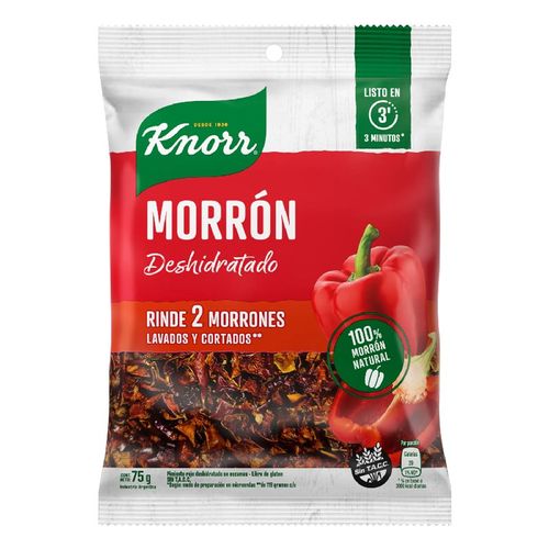 VEG DESHIDRATADO MORRON