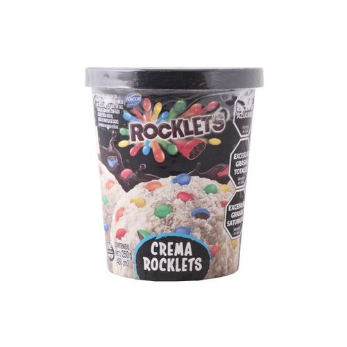 Helado De Crema Rocklets 250g