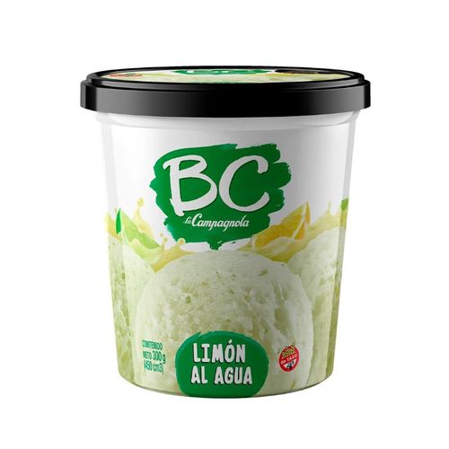 Helado BC Sabor Limón al Agua 300g