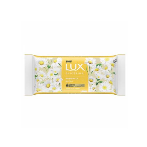 Jabón Lux De Glicerina Manzanilla 3x90Grs