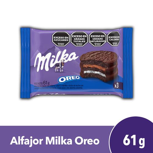 Alfajor Milka Oreo 61g