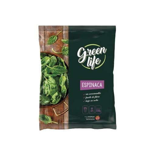 Espinaca Green Life 550g