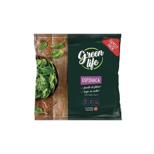 Espinaca Green Life 1.1 Kg