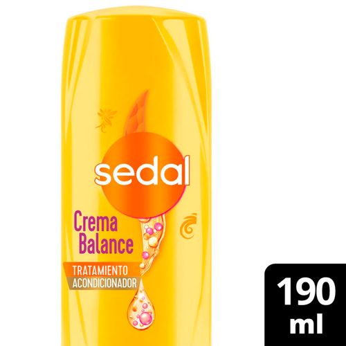 Acondicionador Sedal Crema Balance 190ML