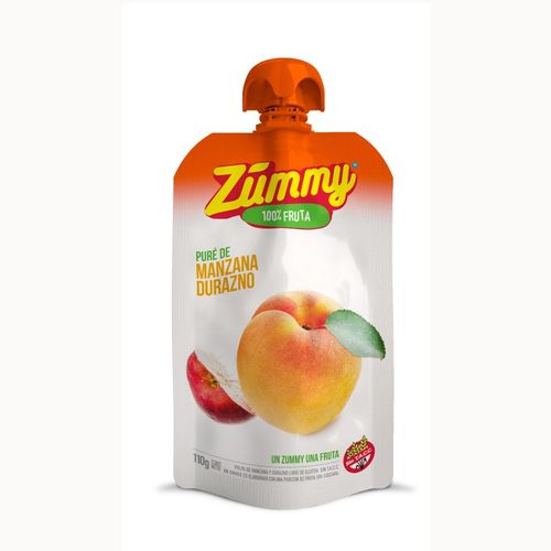 Puré Zummy de Manzana y Durazno 110g
