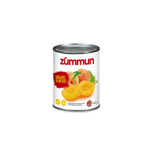 Durazno Amarillo Zummun en Mitades 820g